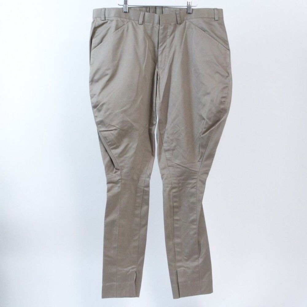 Mens Jodhpur Breeches Khaki Equestrian Riding Pants 40x33 Unbranded Tan English